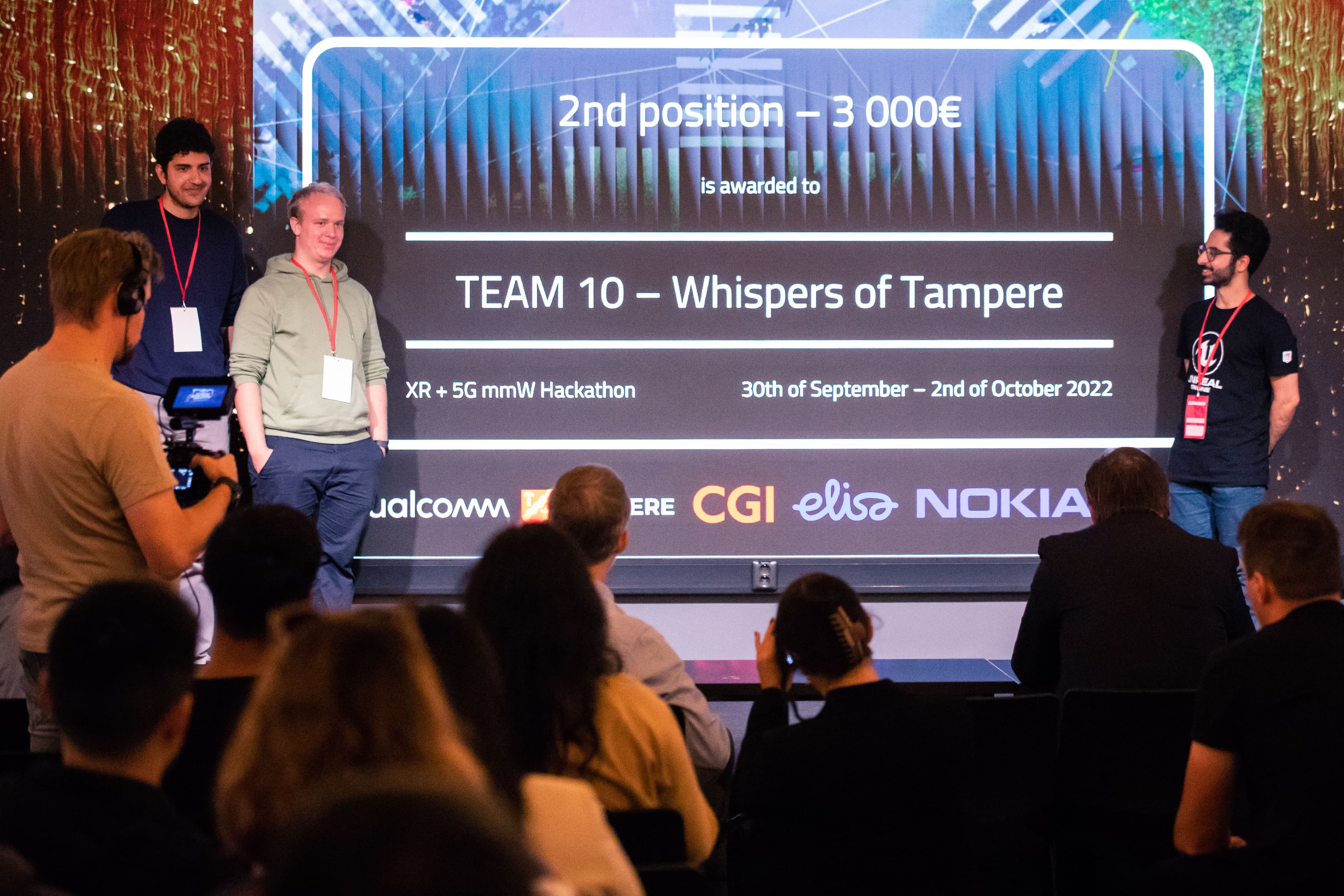 Whispers of Tampere - XR 5G Hackathon